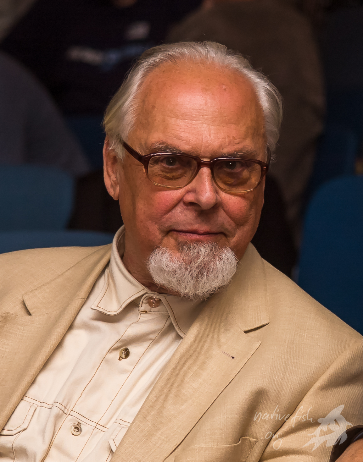 Prof. Geisler beim DATZ Forum zum Thema Schwarzwasser in Stuttgart. (Bildquelle: Stefan K. Hetz, native-fish.org) Prof. Geisler beim Schwarzwassersymposium in Stuttgart